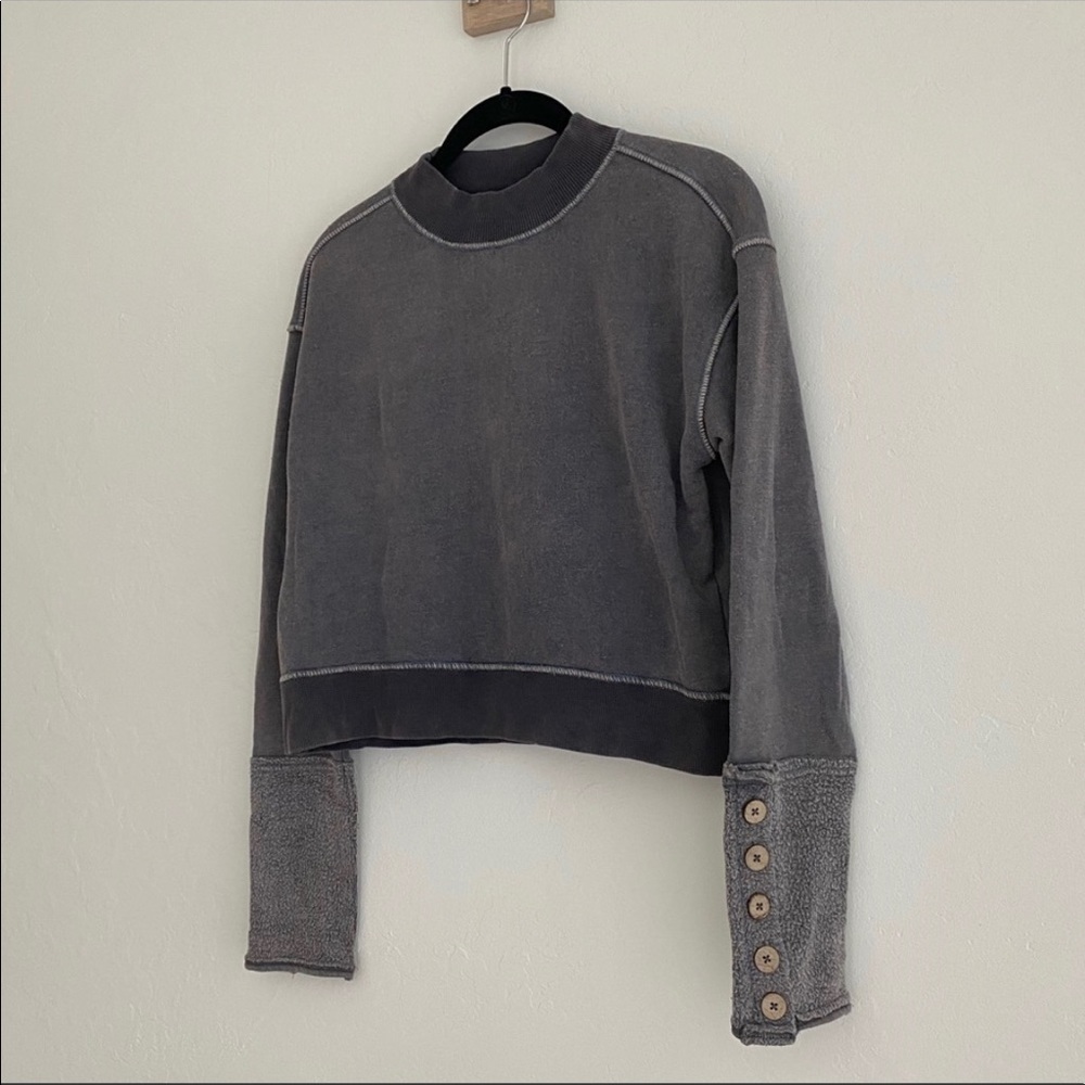 Free People look ahead crop sweatshirt - Picture 8 of 8